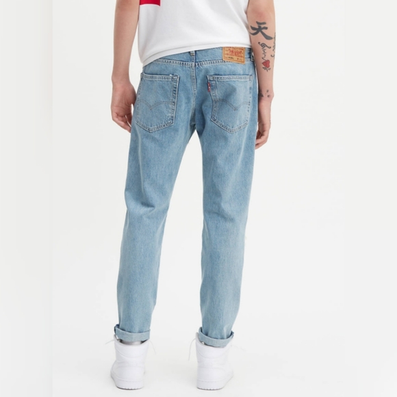 NWT Levi's Men's Premium Hi-Ball Roll Distressed Ripped Jeans - Picture 6 of 16